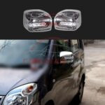Suzuki Wagon R LED Side Mirror Chrome Cover Pakistan Variant Suzuki Wagon R LED Side Mirror Chrome Cover Pakistan Variant