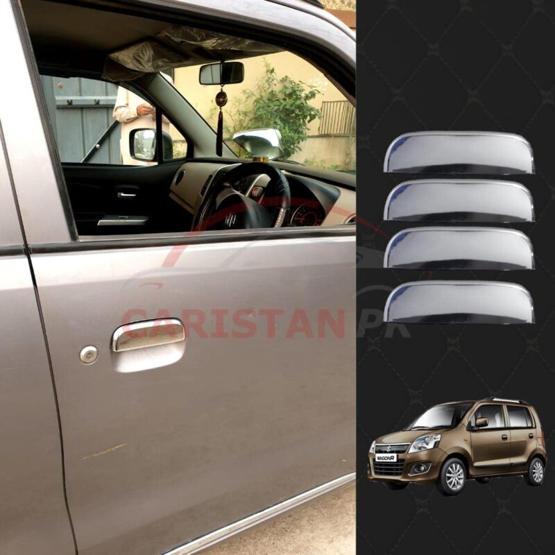 Suzuki Wagon R Pakistan Variant Chrome Door Handle Covers Suzuki Wagon R Pakistan Variant Chrome Door Handle Covers