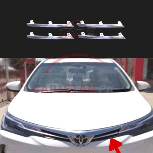 Toyota Corolla Grill Chrome Trims 2017-21