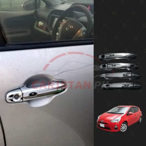 Toyota Aqua Chrome Door Handle Covers 2011-16