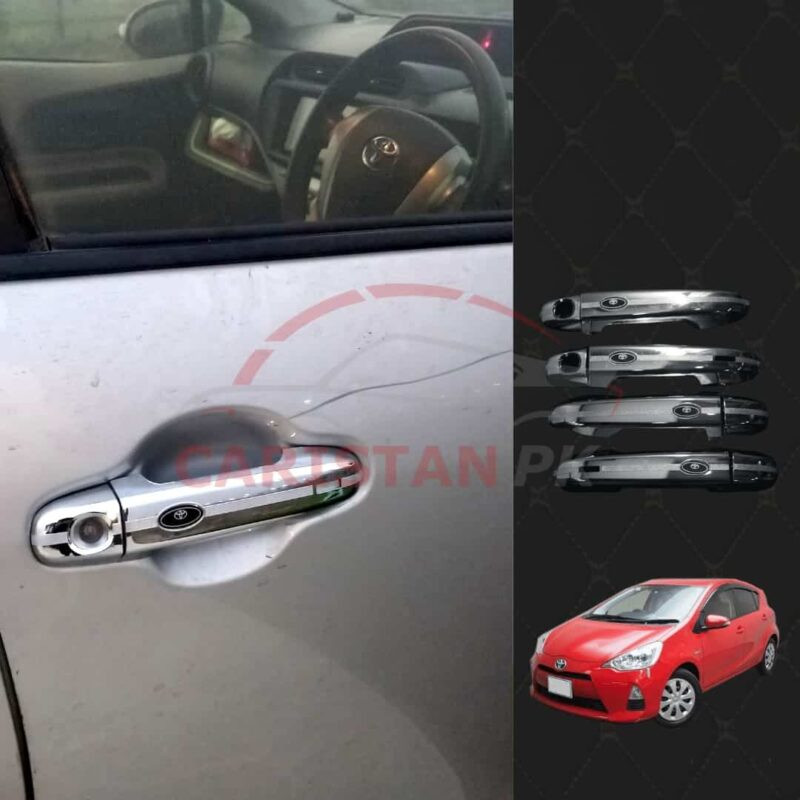 Toyota Aqua Chrome Door Handle Covers 2011-16