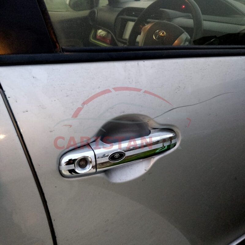 Toyota Aqua Chrome Door Handle Covers 2011-22 Model 3