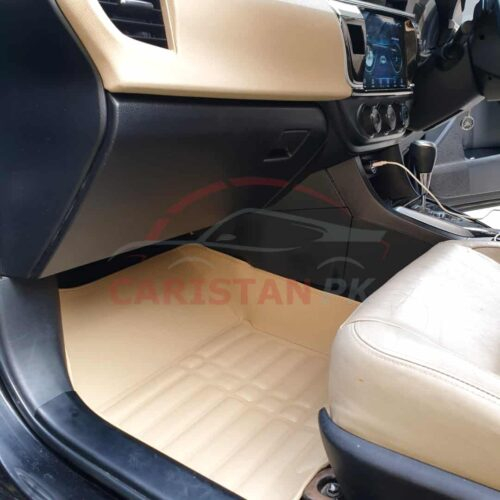 Toyota Corolla 5D Floor Mats Beige 2014-26