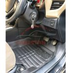 Toyota Corolla 5D Floor Mats Black 2014-26 2