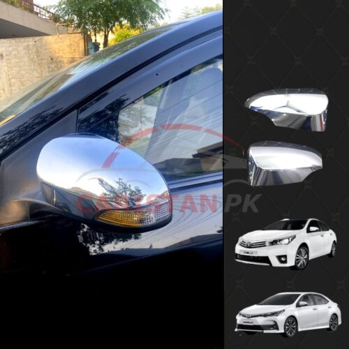 Toyota Corolla Chrome Side Mirror Cover 2014-26