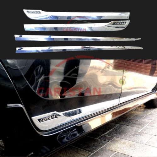 Toyota Corolla Door Lower Chrome Moulding 2014-26