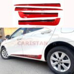 Toyota Corolla Door Moulding With Red Body Plastic 2014-26 Toyota Corolla Door Moulding With Red Body Plastic 2014-26