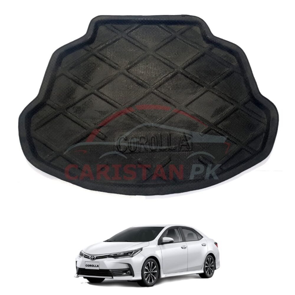 Toyota Corolla Foam Trunk Mat Black 2017-26