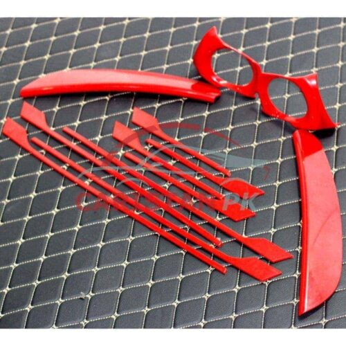 Toyota Corolla Fog Lamp Trims Red 2017-21 1