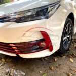 Toyota Corolla Fog Lamp Trims Red 2017-22 2 Toyota Corolla Fog Lamp Trims Red 2017-22 2
