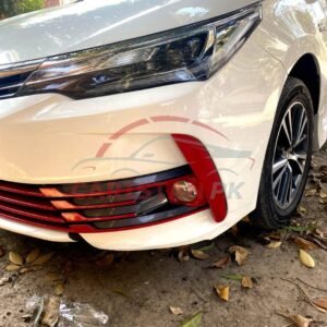 Toyota Corolla Fog Lamp Trims Red 2017-22 2