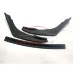 Toyota Corolla Front Bumper Splitter Matt Black 2014-16 2