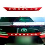 Toyota Corolla LED Garnish Red With White LED 2014-26