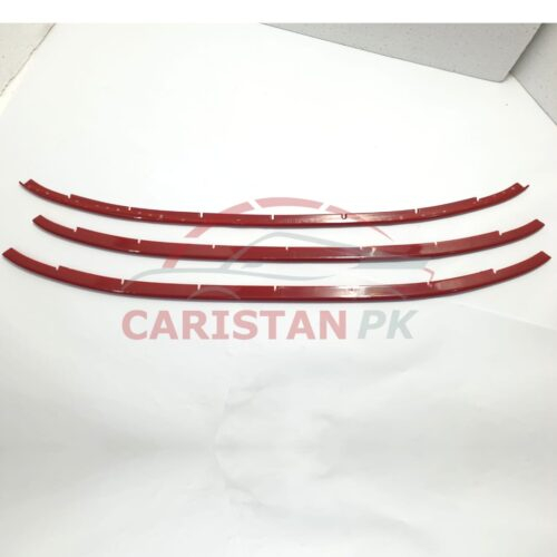 Toyota Corolla Lower Grille Red Trim 2014-16 1
