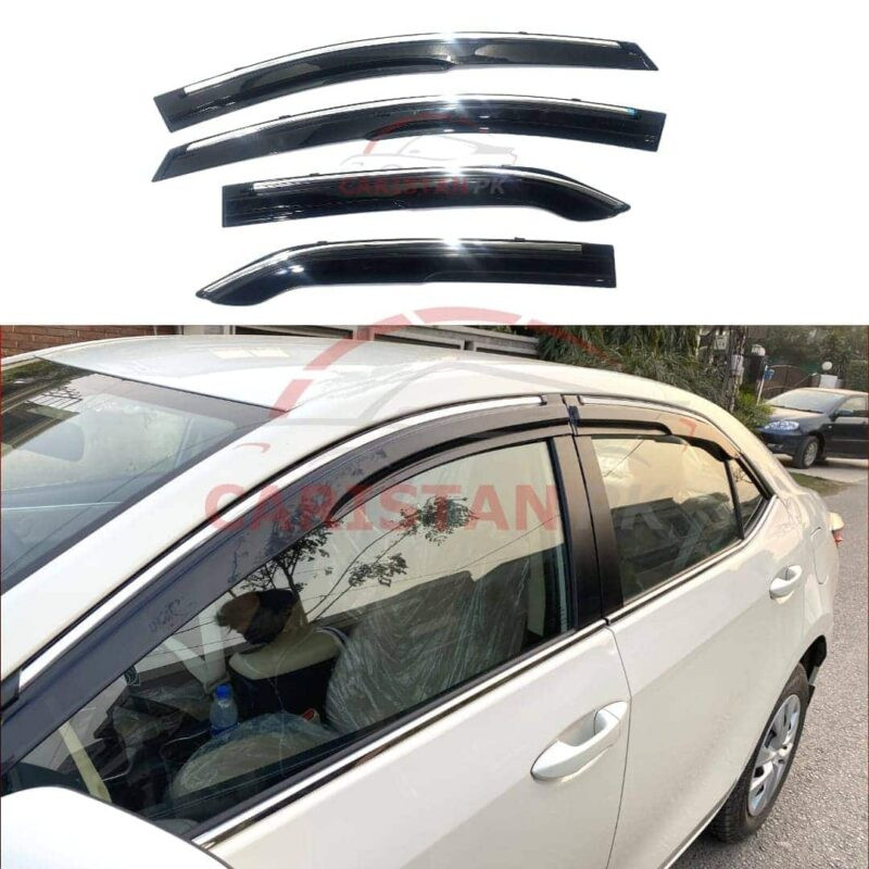 Toyota Corolla Mugen Style Air Press With Chrome 2014-26 Model