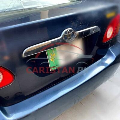 Toyota Corolla Trunk Chrome Garnish 2002-08 3