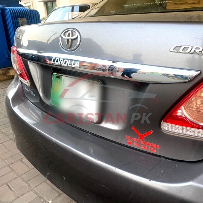 Toyota Corolla Trunk Chrome Garnish 2011-13 2