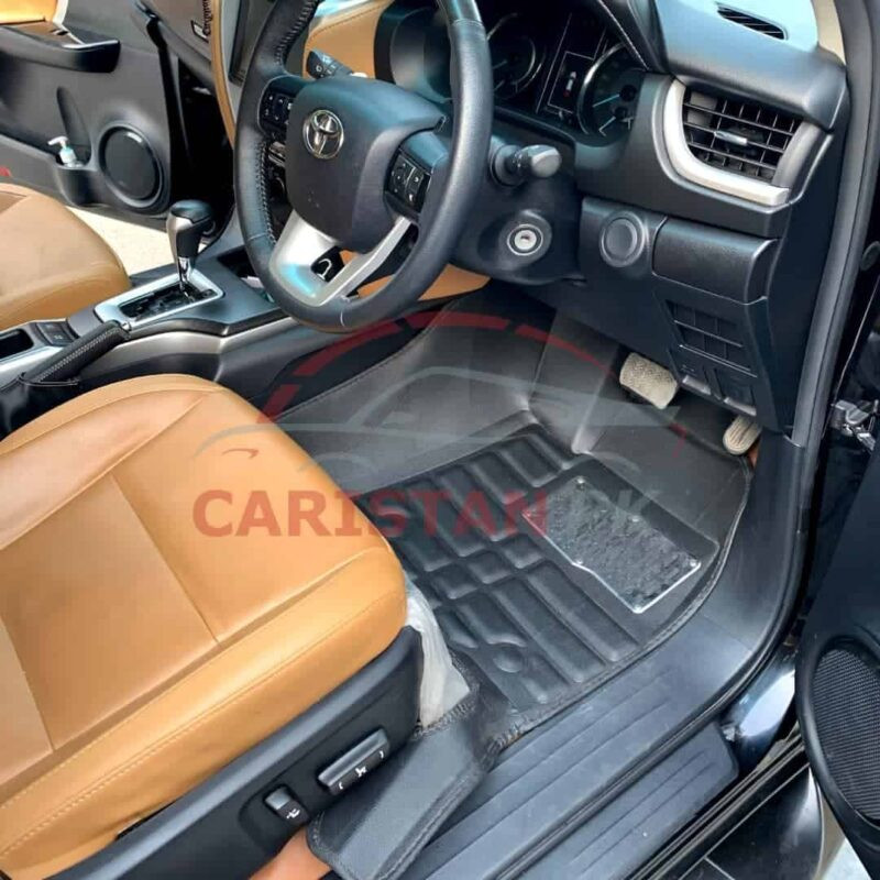 Toyota Fortuner 5D Floor Mats Black 1 Toyota Fortuner 5D Floor Mats Black 1