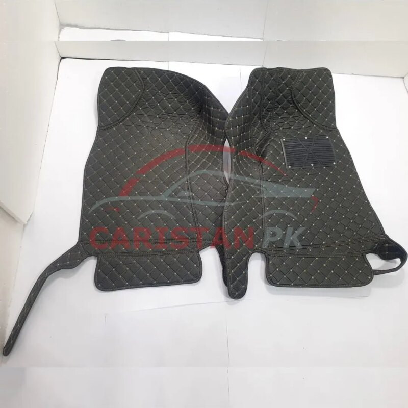 Toyota Fortuner 7D Floor Mats Black 2016-25 4