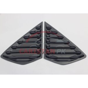 Toyota Prius Quarter Glass Evo Rack Louver Cover Vent Set 2010-17 1