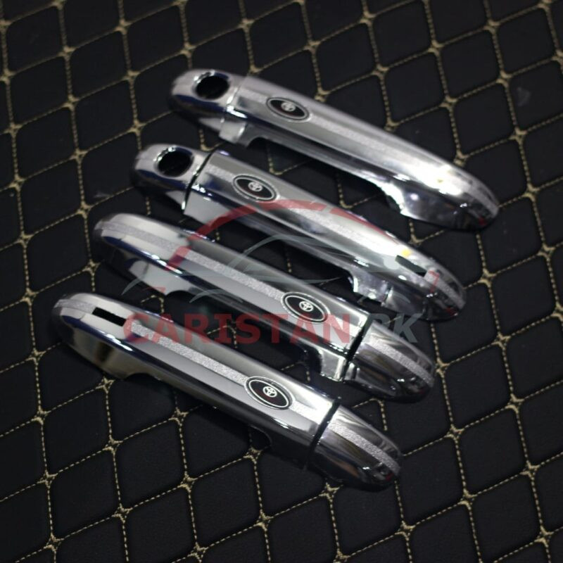 Toyota Vitz / Aqua Chrome Door Handle Covers 2011-22