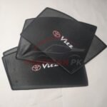 Toyota Vitz Sunshades With Logo 2011-16 1