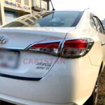 Toyota Yaris Back Light Chrome Cover 3 Toyota Yaris Back Light Chrome Cover 3