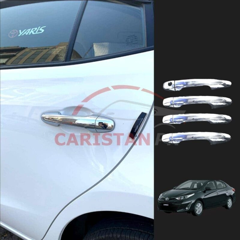 Toyota Yaris Chrome Door Handle Covers Toyota Yaris Chrome Door Handle Covers