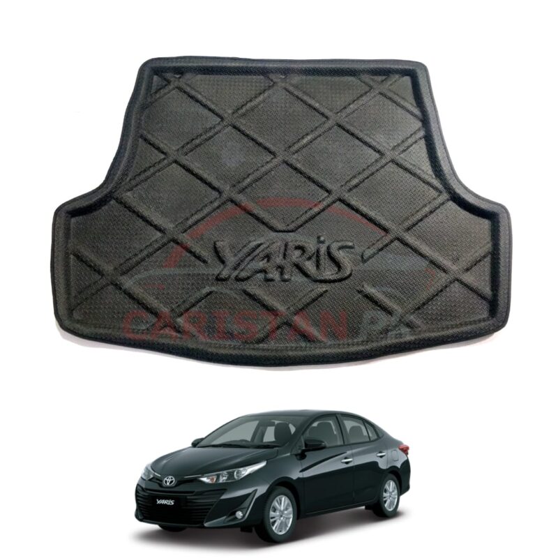 Toyota Yaris Foam Trunk Mat Black Toyota Yaris Foam Trunk Mat Black
