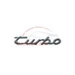 Turbo Car Emblem Chrome