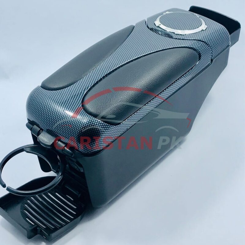 Universal Car Arm Rest Design A Black 1