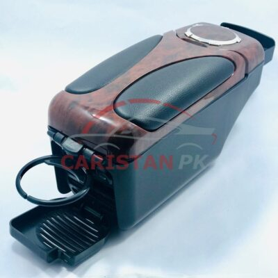 Universal Car Arm Rest Design A Brown 1
