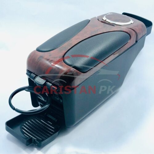 Universal Car Arm Rest Design A Brown 1