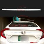 Unpainted Honda Civic Roof Spoiler Slim Design 2016-21