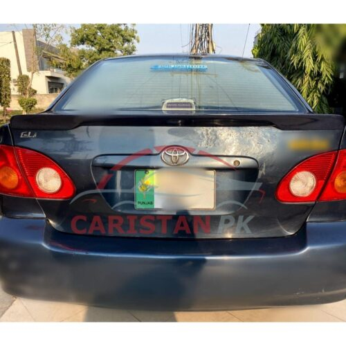 Unpainted Toyota Corolla Slim Spoiler 2002-08 1