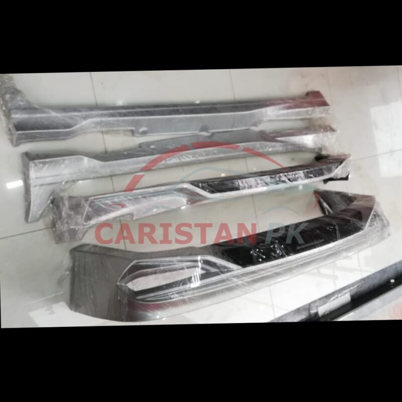 Unpainted Toyota Yaris Body Kit Fiber 4 Piece 1