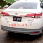 Unpainted Toyota Yaris Body Kit Fiber Glass 4 Piece 4