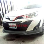 Unpainted Toyota Yaris Body Kit Fiber Glass 4 Piece 5