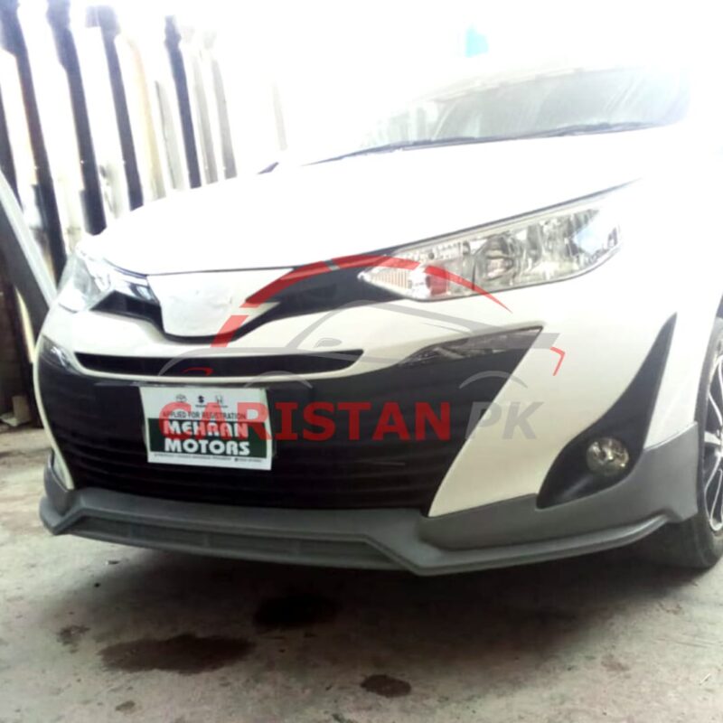 Unpainted Toyota Yaris Body Kit Fiber Glass 4 Piece 5