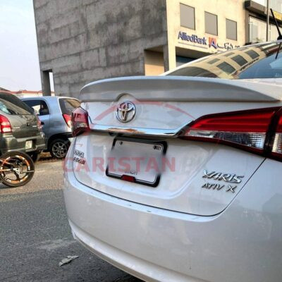 Unpainted Toyota Yaris Spoiler 2