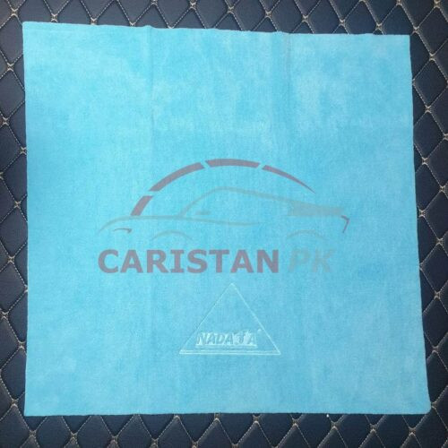 Nadafa Edgeless Microfiber Car Detailing Cloth Cyan 1