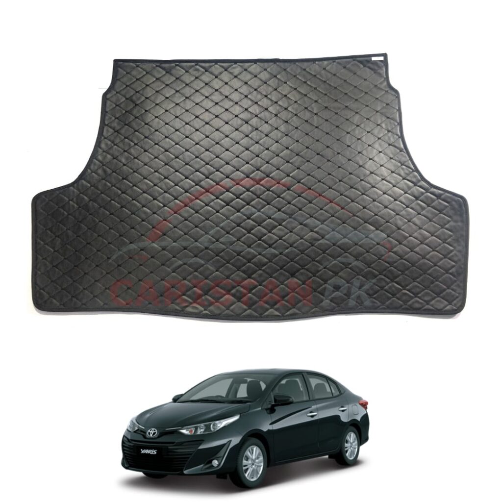 Toyota Yaris 7D Trunk Protection Mat Black
