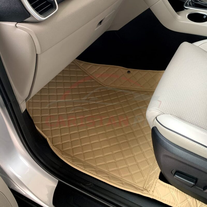 Hyundai Tucson 7D Floor Mats Beige Hyundai Tucson 7D Floor Mats Beige
