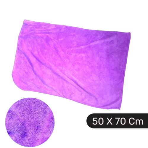 Microfiber XL Size Car Detailing Cloth Pink