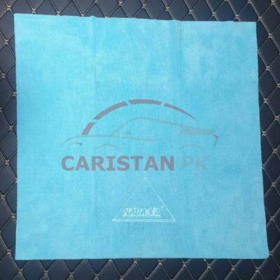 Nadafa Edgeless Microfiber Car Detailing Cloth Cyan 1