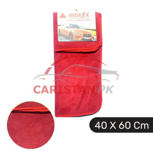 Nadafa Microfiber Car Detailing Cloth Red