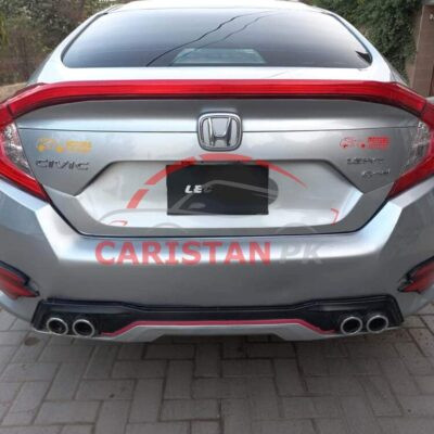 Universal Ferrari Style With Round Silencer Tip Diffuser 2