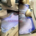 Universal Premium Transparent Silicone Car Floor Mats 5 Piece