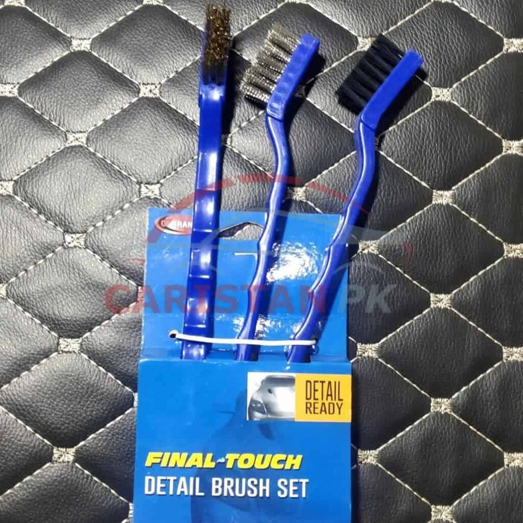 Car Detailing Brush Set 3 in 1