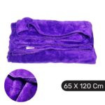 Microfiber XXL Size Car Detailing Cloth Purple